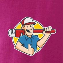 Inštalatér kreslený