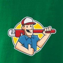 Inštalatér kreslený