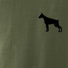 Doberman ikona prsník