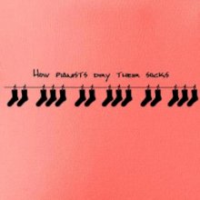 How pianists dry their socks