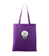 Snehová guľa so snehuliakom