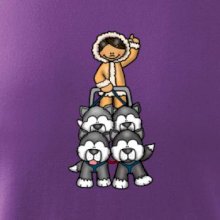 Psie záprahy animované