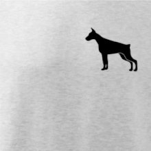 Doberman ikona prsník