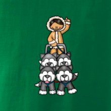 Psie záprahy animované