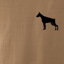 Doberman ikona prsník