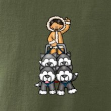 Psie záprahy animované