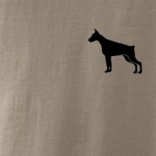 Doberman ikona prsník