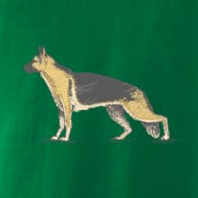 Vintage German shepherd