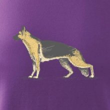 Vintage German shepherd