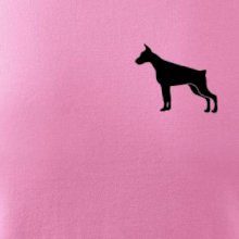 Doberman ikona prsník