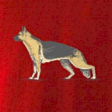 Vintage German shepherd