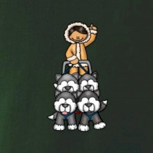 Psie záprahy animované