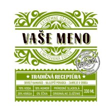 Hrnček - Vaše meno - zelený