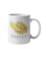 Hrnček - Vortex - Logo a nápis Hrnček - Vortex - Logo a nápis