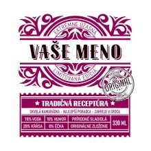 Hrnček - Vaše meno - fialový