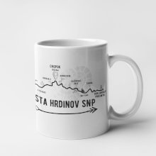 Hrnček - profil kopco - Cesta hrdinov SNP - obrátene Devin - Dukliansky priesmyk Hrnček - profil kopco - Cesta hrdinov SNP - obrátene Devin - Dukliansky priesmyk