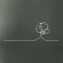 Strom s vtáčikom linka