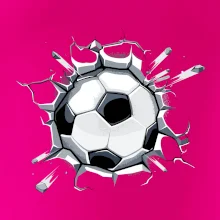 Futbalová lopta v triku