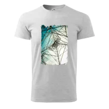 Farebné nebo - stožiare vysokého napätia