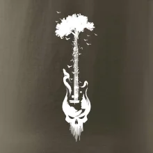 Gitara strom a lebka
