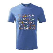 Tričko plné zvieratiek