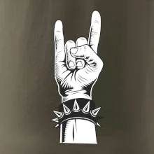 Rock ruka s náramkom