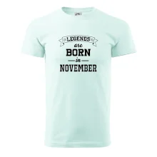 Legends are born in November