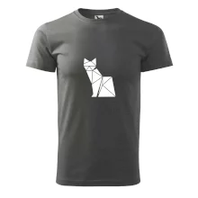 Origami mačka z boku