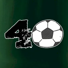 Futbal okrúhle narodeniny 40 Futbal okrúhle narodeniny 40