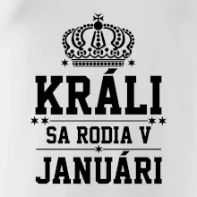 Králi sa rodia v januáry