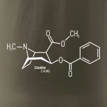 Molekulárna štruktúra Cocaine Kokaín