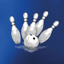 Bowling kresba