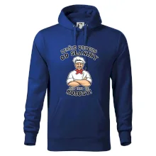 Lepšie brucho od slaniny ako hrb od roboty