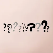 Otázniky ???? keď jednoducho nevieš