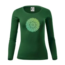 Mandala zelenožlutá Mandala zelenožlutá