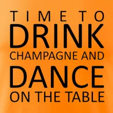 Time to drink Champagne