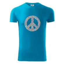 Peace symbol lístočky