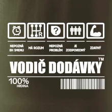 Čiarový kód - Vodič dodávky