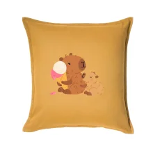 Kapybara so zmrzlinou