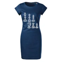 Šachové figúrky kreslené