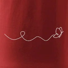 Dráha letu motýľa - vlnovka