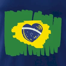 Brazília vlajka srdca