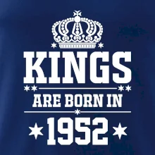 Kings are born in 1952