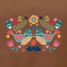 Folklór - dva farebné vtáčiky Folklór - dva farebné vtáčiky