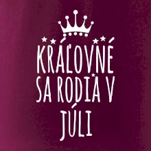 Kráľovné sa rodia v júli