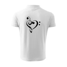 Husľový kľúč srdce