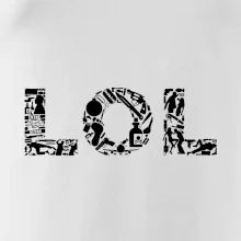 LOL nápis LOL nápis