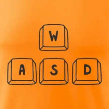 WASD klávesy - prso