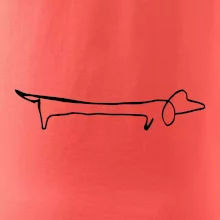 Jazvečík - kreslený