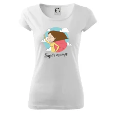 Kreslený obrázok Super mama Kreslený obrázok Super mama